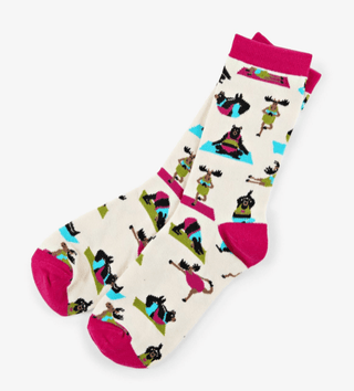 Wild Yoga Socks - Bray and Em Boutique