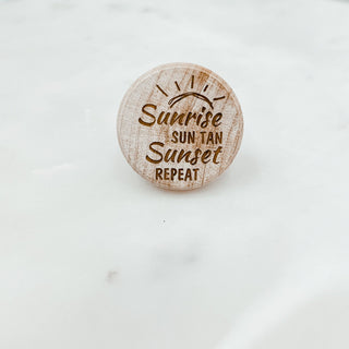 Wine Stopper w/ Pouch - Bray and Em Boutique
