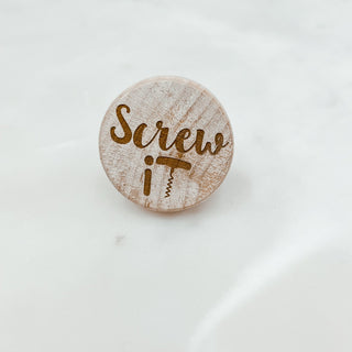 Wine Stopper w/ Pouch - Bray and Em Boutique
