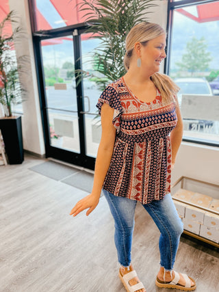 With You In Spirit Top - Bray and Em Boutique