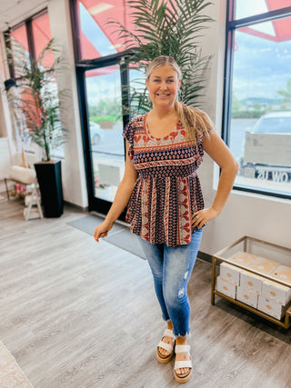 With You In Spirit Top - Bray and Em Boutique