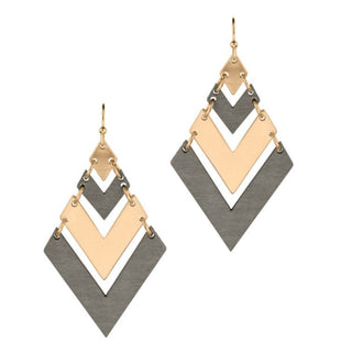 Wooden Arrow Earrings - Bray and Em Boutique