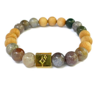 Wooden Beaded Boho Bracelet - Bray and Em Boutique