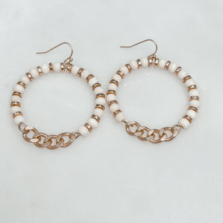 Wooden Chain You Earrings - Bray and Em Boutique
