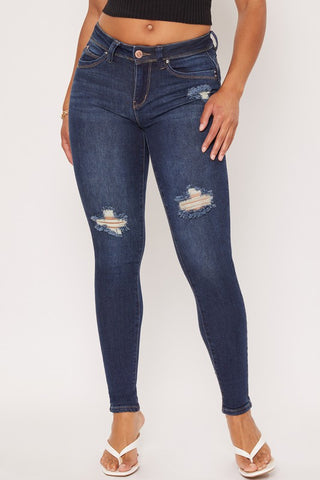 YMI Distressed Skinny